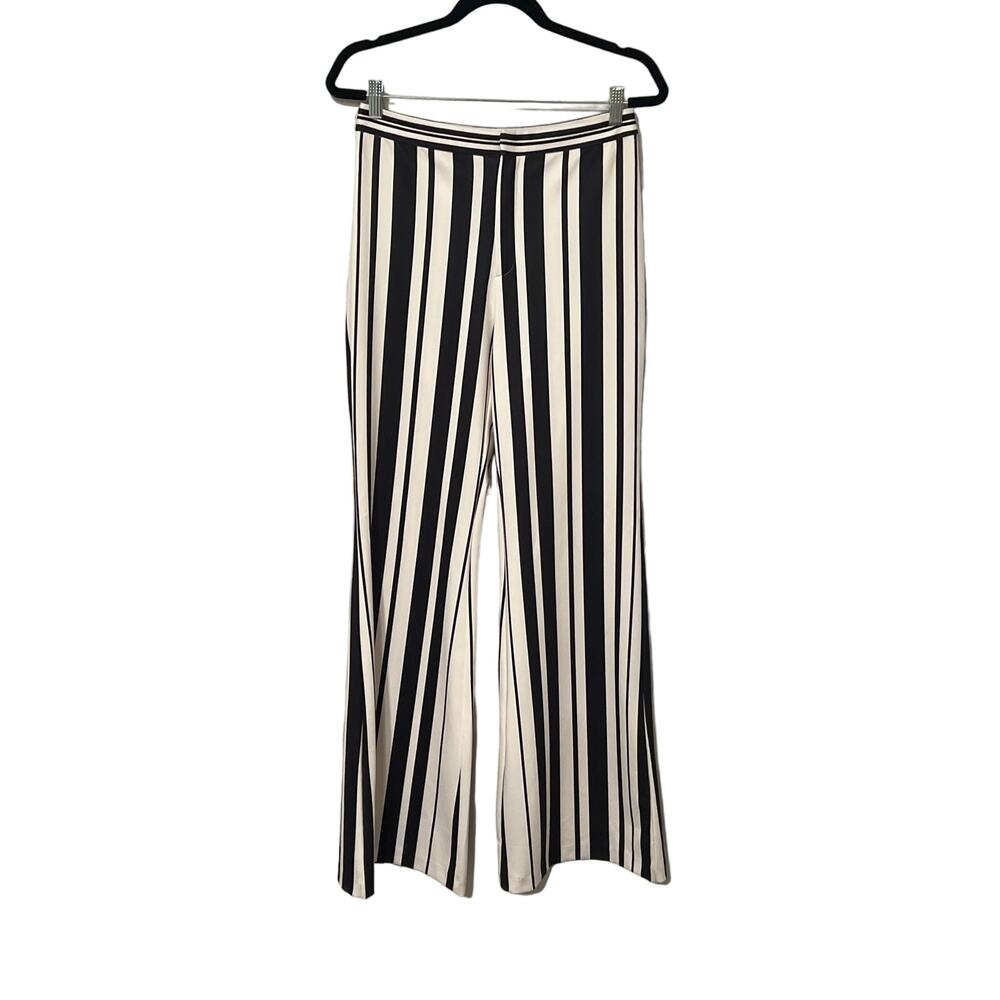 Akira Chicago, Black and White Pants, Flare, Size 8, 979M